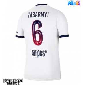 Paris Saint-Germain Ilya Zabarnyi #6 Venkovní Dres 2026-27 Krátký Rukáv